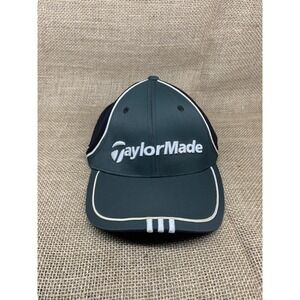Adidas Green Black TaylorMade R9 TP Ball Golf Hat Size Small